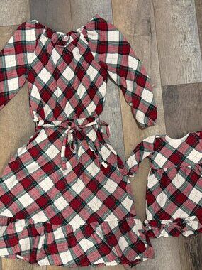 Gymboree Holiday Dress Mommy and Me 9-12m Womens L